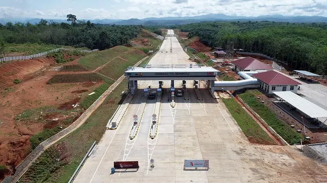 Kementerian PUPR mendorong percepatan pembangunan Jalan Tol Trans Sumatera ruas Lubuk Linggau-Curup-Bengkulu sepanjang 95,8 km. (Dok PUPR)