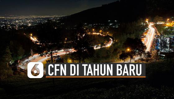 VIDEO: Deretan Daerah yang Terapkan Car Free Night di Tahun Baru