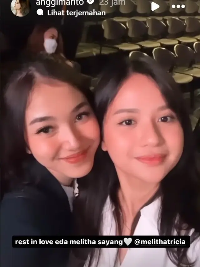 Anggi Marito dan Melitha Sidabutar