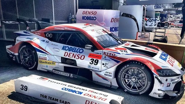 Modifikasi Toyota GR Supra A90 yang digunakan untuk ajang balap Super GT (instagram SupraMK5)