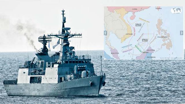 Banner Konflik Laut Cina Selatan