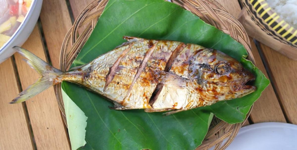 Ilustrasi Ikan Bakar