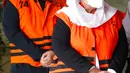 Penahanan dilakukan setelah Hevearita Gunaryanti Rahayu empat kali mangkir memenuhi panggilan pemeriksaan oleh penyidik KPK terkait kasus dugaan korupsi di lingkungan Pemerintah Kota (Pemkot) Semarang. (Liputan6.com/Herman Zakharia)