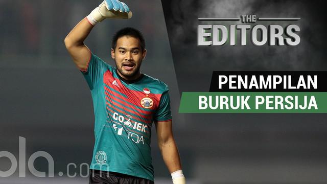 Video The Editors yang membahas penampilan tak maksimal dari Persija Jakarta yang menyebabkan mereka terpuruk.