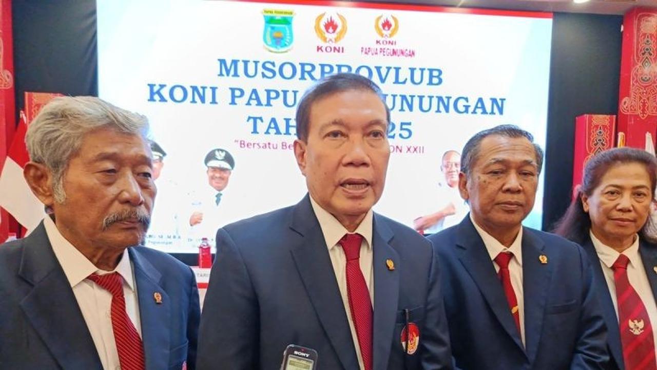 Terpilih Aklamasi dengan 27 Suara, John Tabo Resmi Pimpin KONI Papua Pegunungan Periode 2025-2029