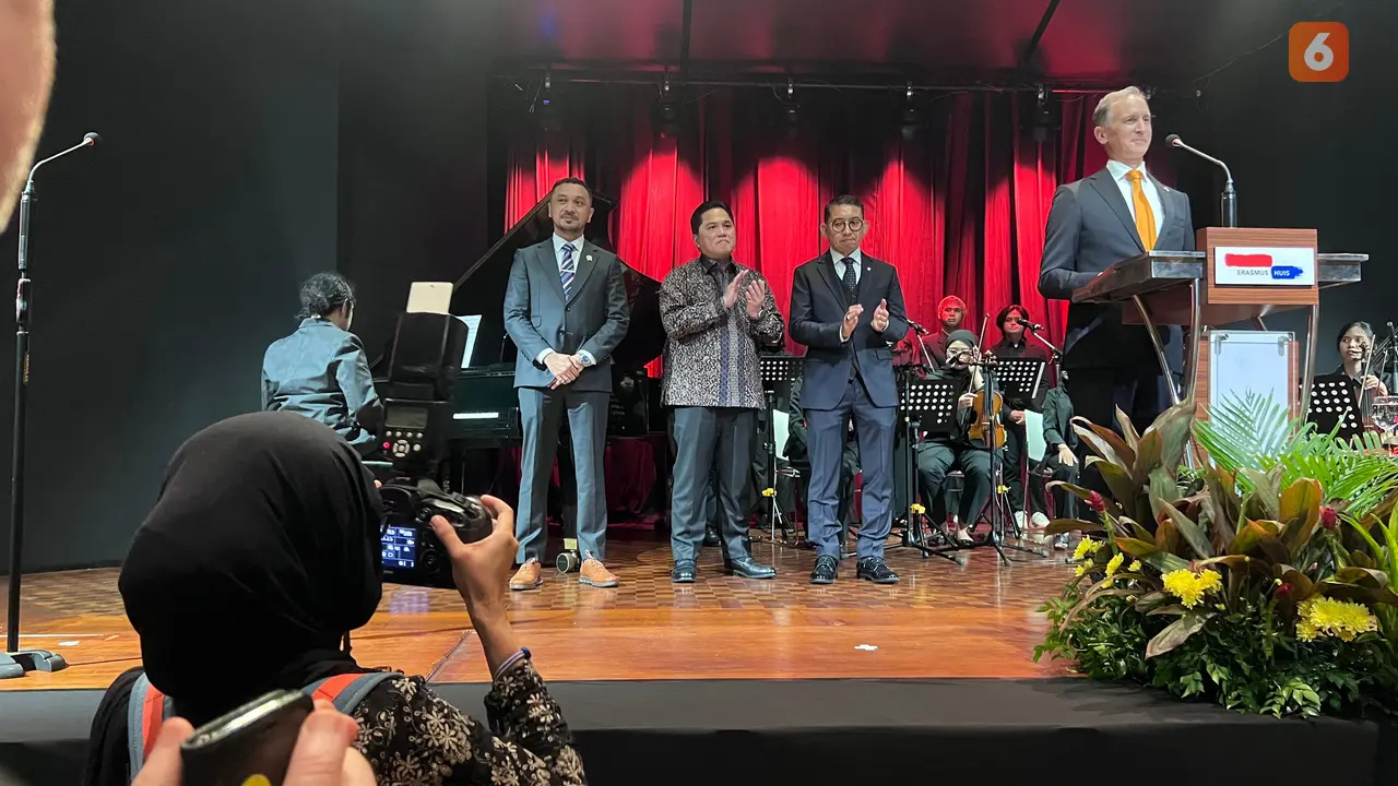 Duta Besar Belanda untuk Indonesia Marc Gerritsen di Perayaan King's Day, Selasa (29/4/2025). (Liputan6.com/Tanti Yulianingsih)