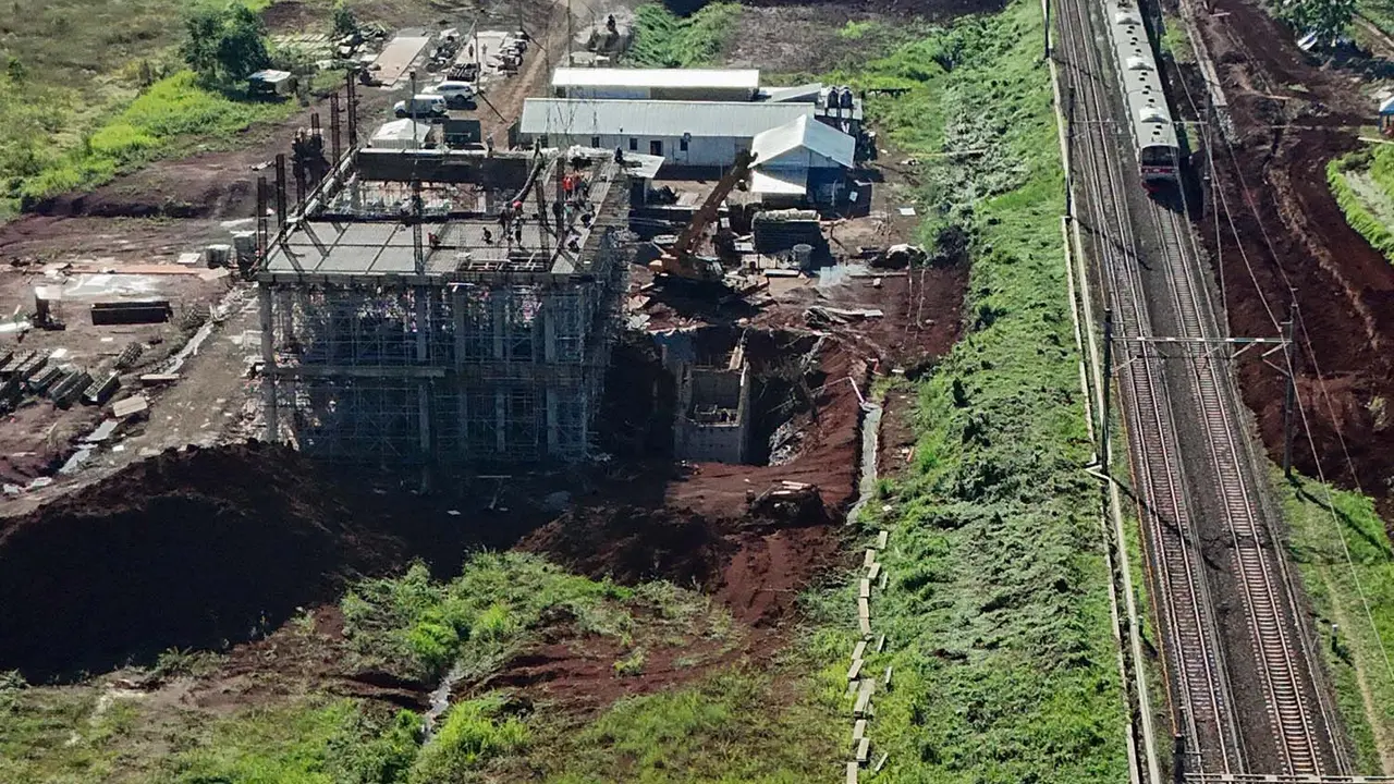 Pembangunan Stasiun Jatake Tangerang