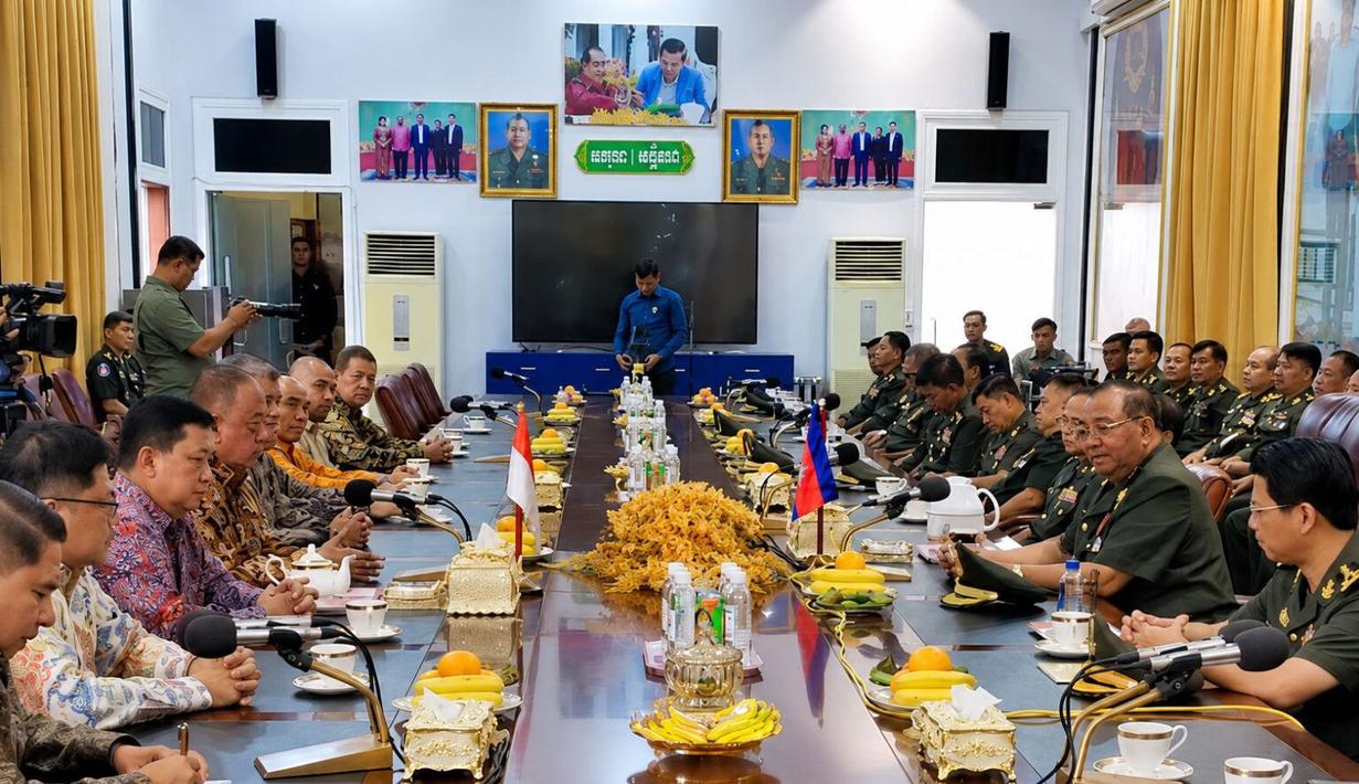 Marciano juga menyatakan mendukung penuh segala upaya yang dilakukan Jenderal Hing Bun Hieng dan jajarannya untuk mencari solusi terbaik perdamaian dan persatuan sebagaimana nilai pada olahraga. (Dok. KONI)