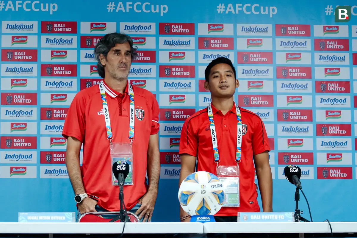 Stefano Cuggura dan Kadek Agung Jelang Bali United FC Hadapi CC Mariners