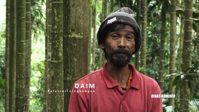 Daim pelestari lingkungan asal Lumajang Peraih Kalpataru 2022. (Istimewa)