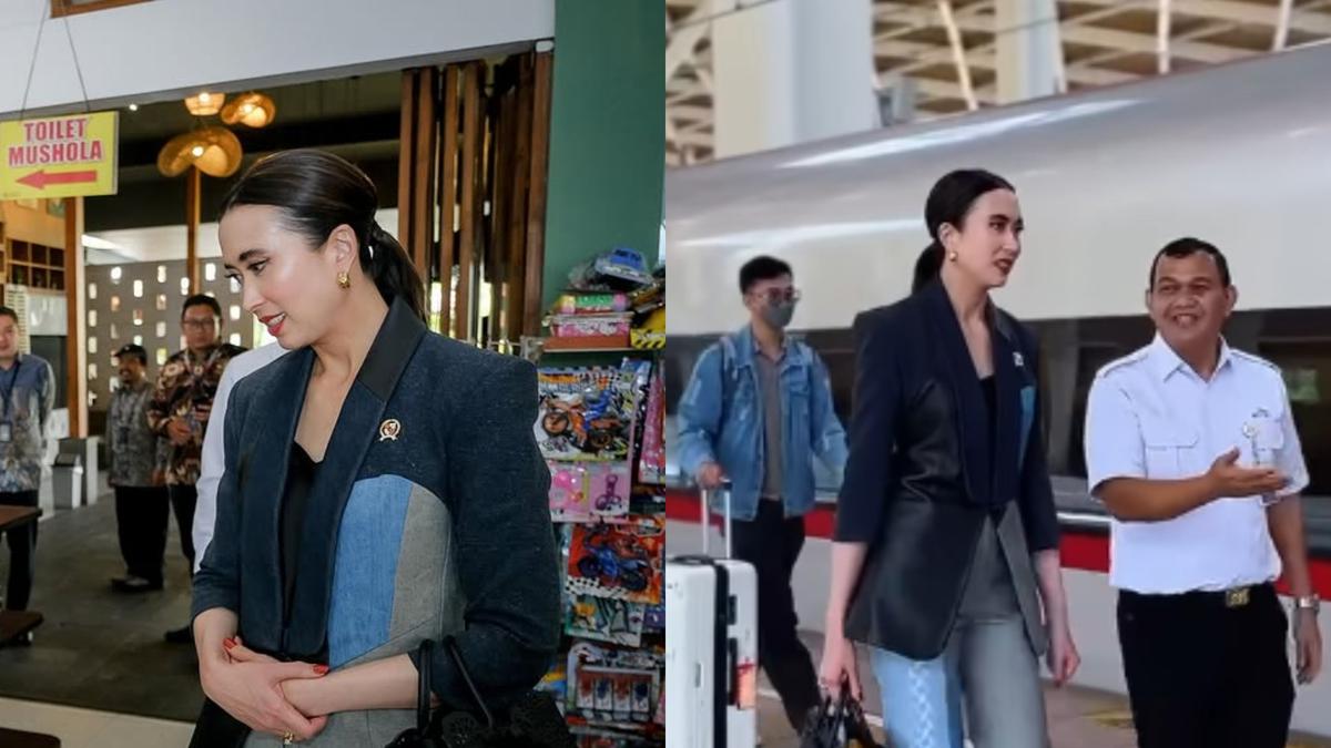 Pakai Transportasi Umum, Menpar Widi Wardhana Tampil Stylish Saat Kunjungan Kerja, Jinjing Tas Lokal Branded Rp4 Jutaan