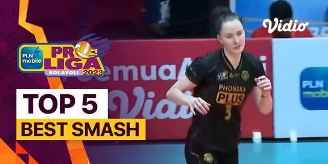 VIDEO: 5 Smash Terbaik di Pekan 2 PLN Mobile Proliga 2023, Cek Aksi Pemain Bandung BJB Tandamata