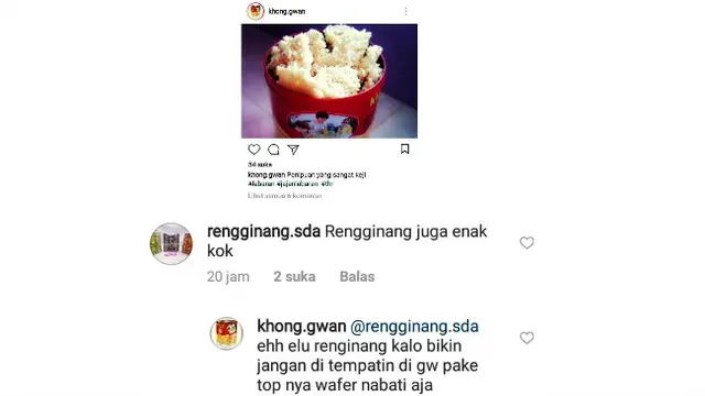 Banyak kejadian tak terduga saat orang-orang ingin menyantap makanan dari kaleng kue Lebaran.