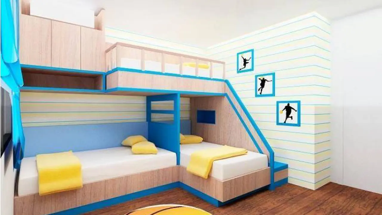 10 Kamar Ini Bikin Kamu Ingin Kembali Lagi Jadi Anak-Anak