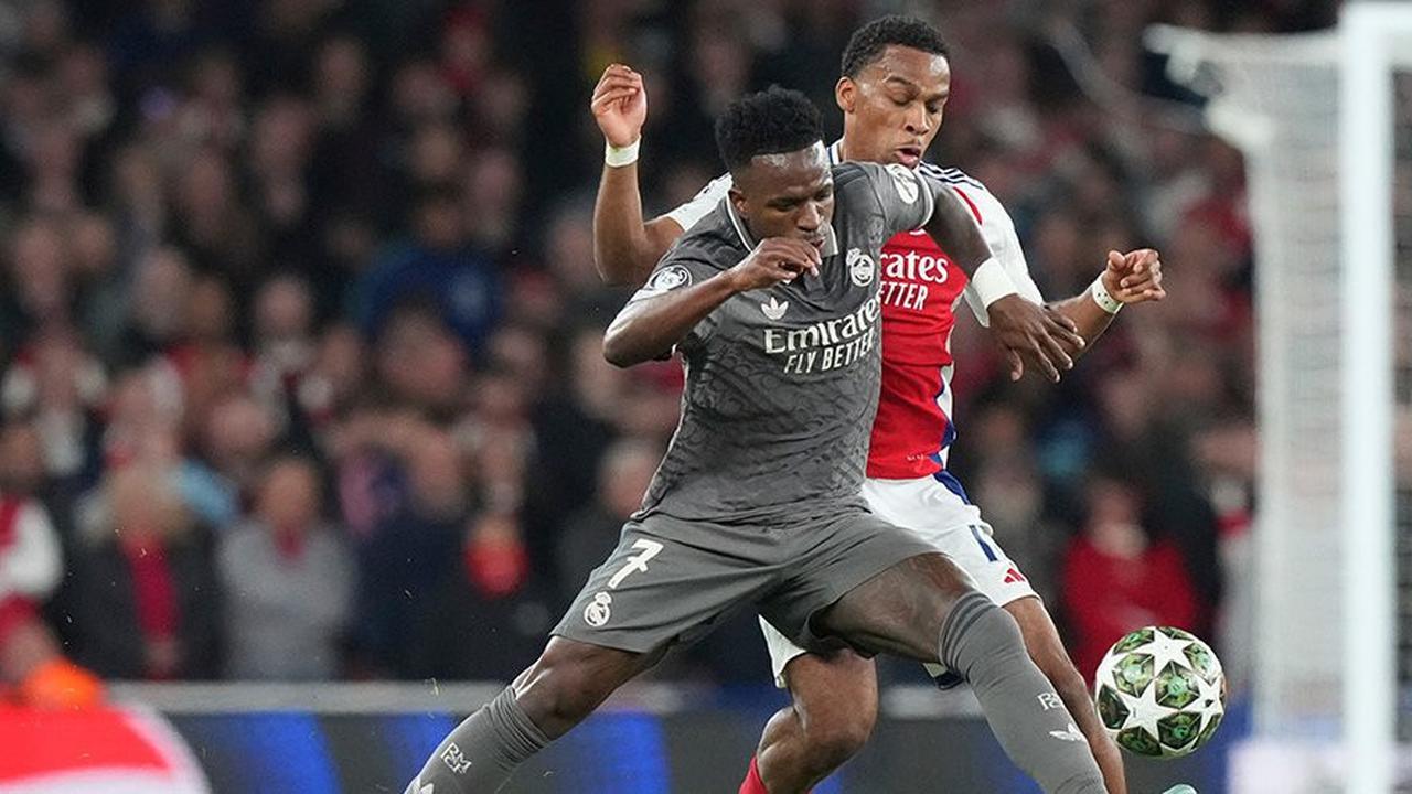 Vinicius Junior vs Bukayo Saka, Siapa yang Akan Jadi Pahlawan di Bernabeu?