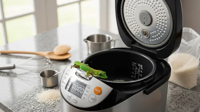 Kenapa Cicak Bisa Masuk Ricecooker?