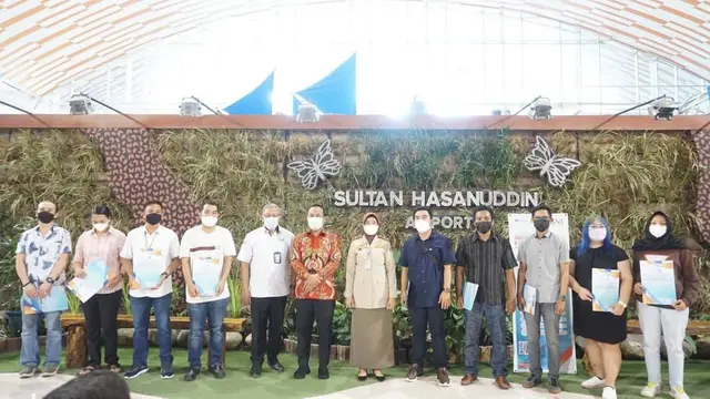 KKP berhasil mengekspor 1.838 ekor ikan kerapu hidup dari Makassar, Sulawesi Selatan ke Hong Hong. (Dok KKP)