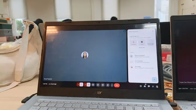 <p>Meeting Tools terbaru untuk pelanggan Google Meet Workspace. Liputan6.com/Matahari Kartika Purusakara.</p>