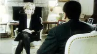 Putri Diana saat diwawancara oleh Panorama pada 1995 (Daily Mail)