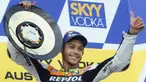Pembalap asal italia ini merupakan salah satu legenda terbesar MotoGP. The Doctor tercatat telah sembilan kali meraih gelar juara dunia. (AFP/Keith Muir)