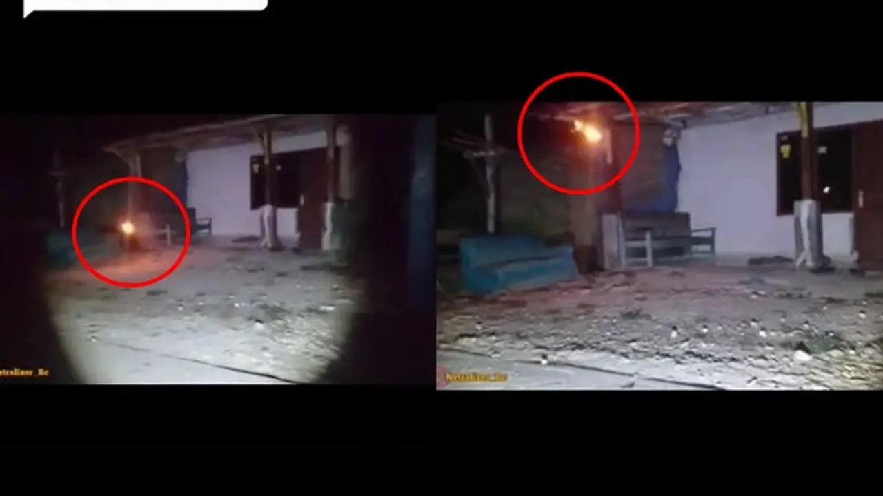 Viral Video Penampakan Bola Api Terbang, Disebut Tanda Dikirim Santet