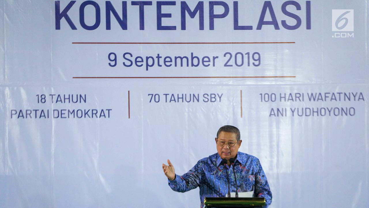 SBY Sampaikan Pidato pada Malam Kontemplasi
