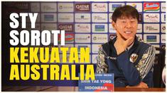 Berita video pelatih Timnas Indonesia, Shin Tae-yong, yang menyoroti kekuatan Australia yang semakin berkembang, semenjak mereka lepas dari Oseania dan bergabung ke Asia.