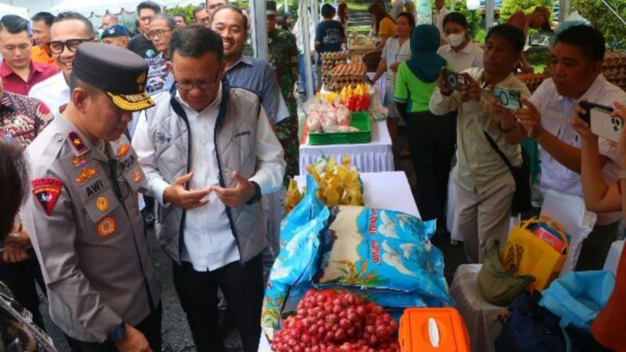 Polda Sulut dan Bulog Gelar Gerakan Pangan Murah Lebaran 2026, Jaga Stabilitas Harga Pangan