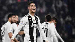 1. Cristiano Ronaldo (Juventus) - 19 gol dan 8 assist (AFP/Marco Bertorello)