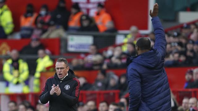 Foto: Debut Ralf Rangnick Bersama Manchester United di Liga Inggris saat Melawan Crystal Palace