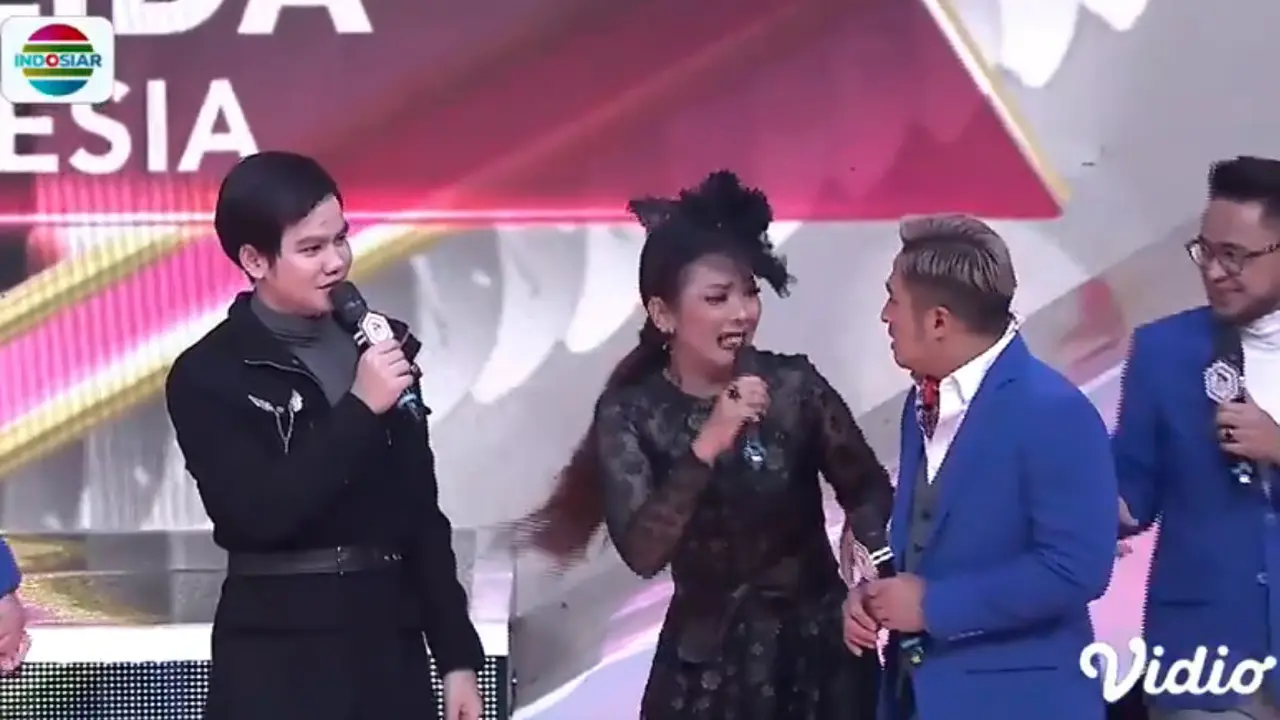 Momen Lucu Saat Faul Lida Ditantang Berakting Bersama Soimah. sumberfoto: Indosiar