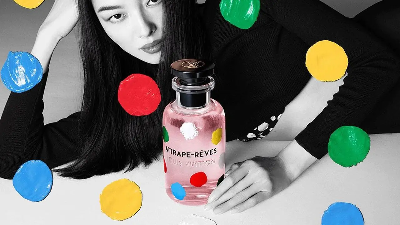 Menghirup Aroma Polkadot di Koleksi Parfum Louis Vuitton x Yayoi Kusama