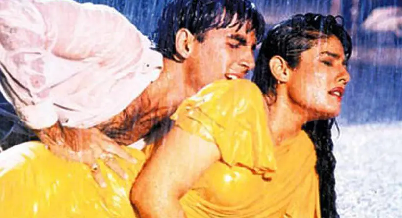 Akshay Kumar dan Raveena Tandon (istimewa)