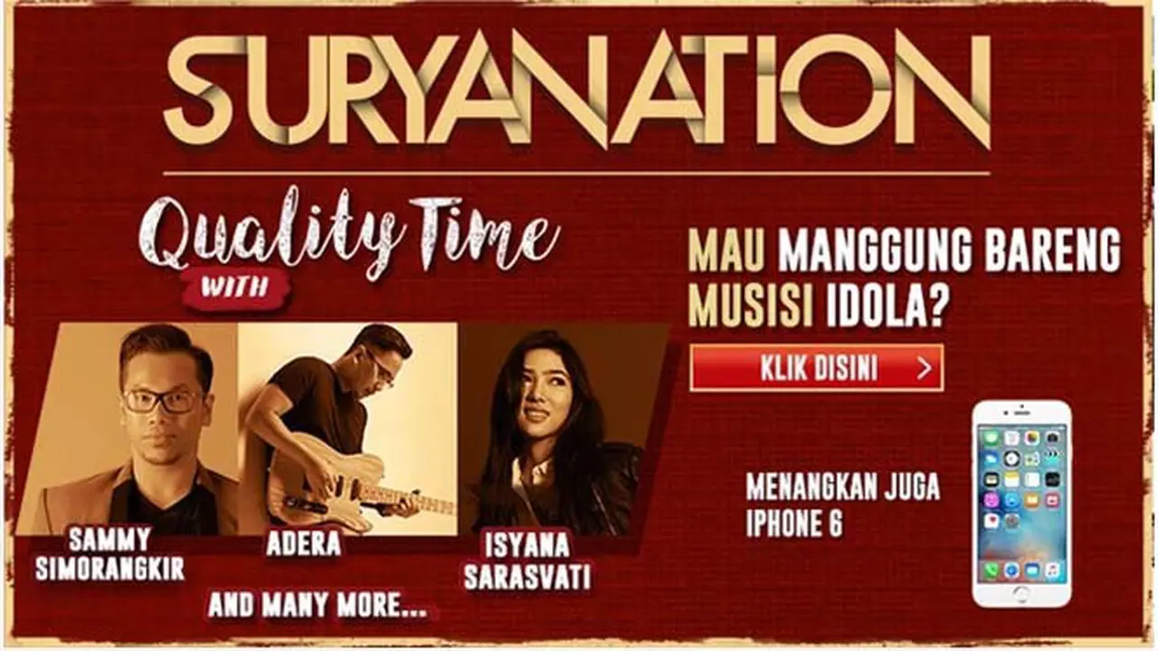 Suryanation tayang 3 Okt