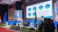 Menteri Investasi/Kepala Badan Koordinasi Penanaman Modal (BKPM) Bahlil Lahadalia menyampaikan bahwa hilirisasi membantu mewujudkan cita-cita Indonesia Emas pada 2045. (Istimewa)