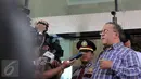 Mantan Sekretaris Jenderal Kementerian Kebudayaan dan Pariwisata periode 2004-2008 Sapta Nirwandar usai menjalani pemeriksaan di KPK, Jakarta, Kamis (25/6/2015). Sapta diperiksa sebagai saksi untuk tersangka Jero Wacik. (Liputan6.com/Helmi Afandi)