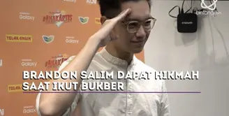 Brandon Salim ikut merasakan suasana berpuasa di bulan Ramadan 1438 H.