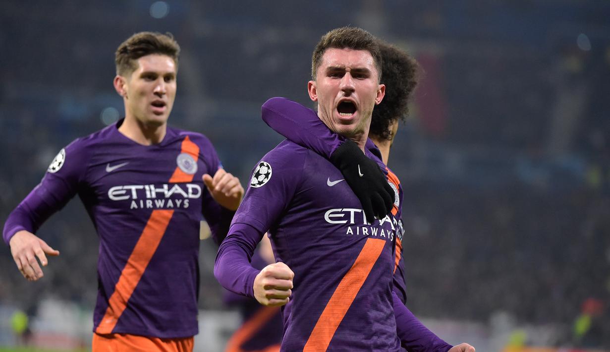 2. Aymeric Laporte – Bek yang sudah terlihat menjanjikan saat masih bermain di Atletico Bilbao. Kini Laporte tampil apik dan menjadi salah satu pemain terbaik Man City musim ini. (AFP/Romain Lafabregue)