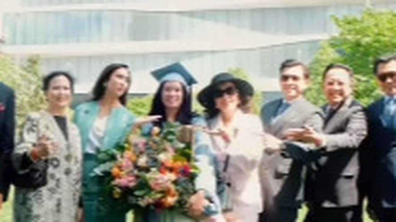Katyana Raih Dua Gelar Master Sekaligus di Amerika Serikat Ternyata Anak Menteri Cantik di RI