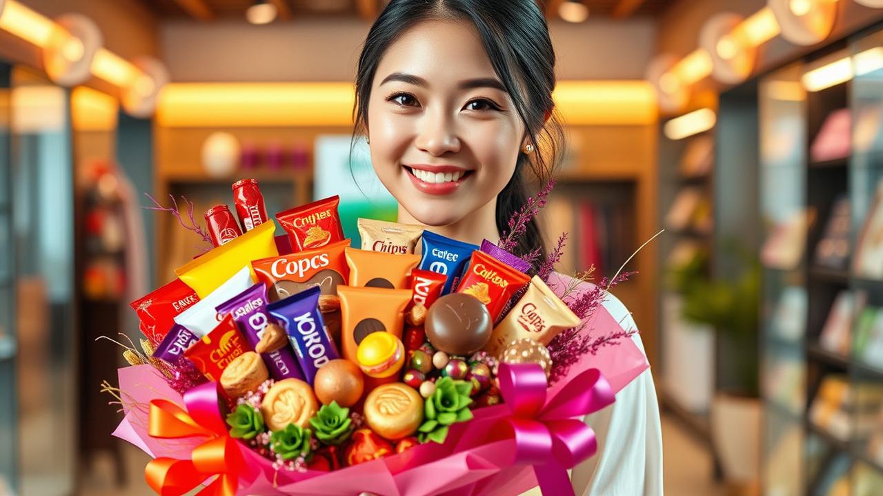 Cara Membuat Buket Snack yang Unik dan Menarik