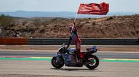 Marc Marquez berjaya di Sprint Race MotoGP Aragon 2024.