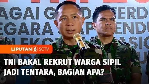 VIDEO: Siap-Siap! TNI Bakal Rekrut Warga Sipil Jadi Tentara Siber