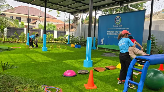 Terapi Anak dengan Autisme dan Tumbuh Kembang Anak Outdoor