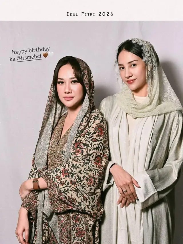 Gaya Santun Artis di Halal Bihalal Lebaran 2026 Sekaligus Ulang Tahun BCL ke-43, dari Anya Geraldine hingga Yuki Kato