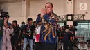 Firli mengatakan penetapan seseorang menjadi tersangka di KPK sesuai dengan alat bukti yang terkumpul. Nama pihak yang kelak menjadi tersangka, kata Firli, juga muncul dalam proses penyelidikan hingga naik ke tingkat penyidikan. (Liputan6.com/Angga Yuniar)