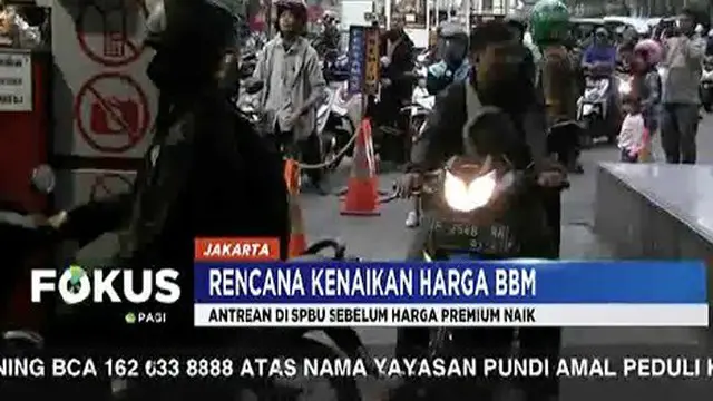 BBM Nonsubsidi Naik, SPBU Ibu Kota Dipenuhi Antrean Kendaraan