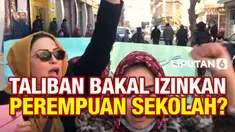 Juru Bicara Taliban mengatakan perempuan di Afghanistan bakal boleh bersekolah mulai Maret 2022. Taliban mengklaim tidak melarang pendidikan, namun belum selesai menyusun aturan sekolah bagi perempuan.