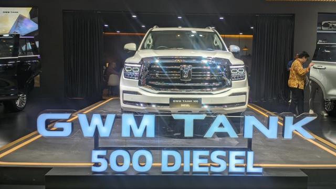 SUV Diesel Premium GWM Tank 500 Resmi Dirilis, Dibanderol Rp799 Juta