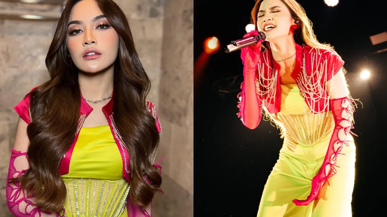 Tampilan Perdana Mahalini Raharja Setelah Menikah dengan Rizky Febian, Makin Glowing dan Kece dengan Outfit Neon