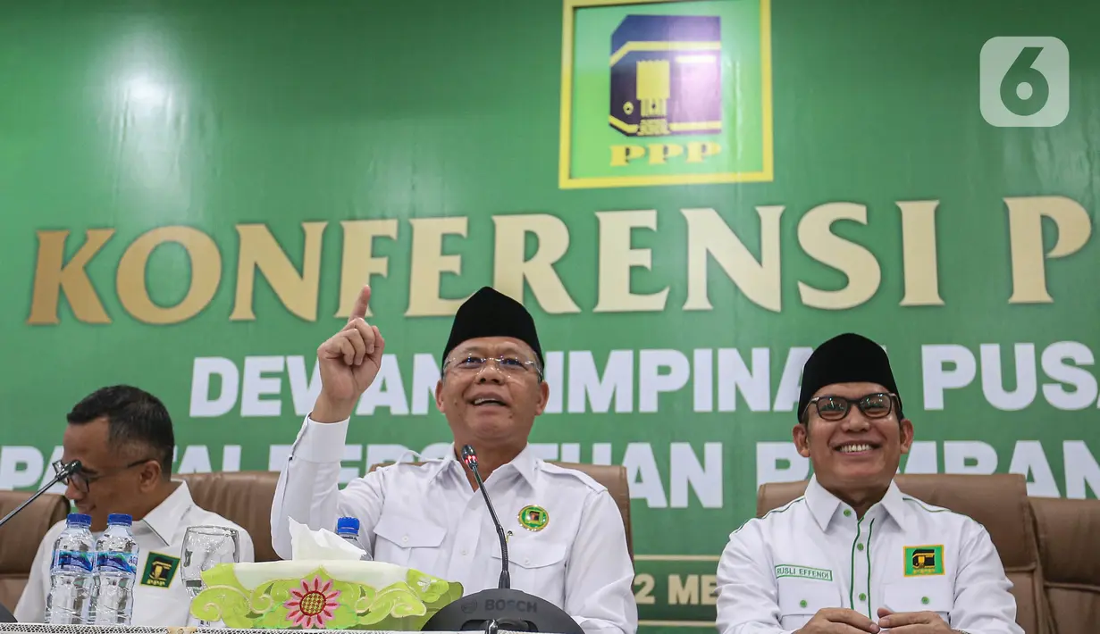 Menurut Mardiono, perjuangan PPP belum selesai. (Liputan6.com/Angga Yuniar)
